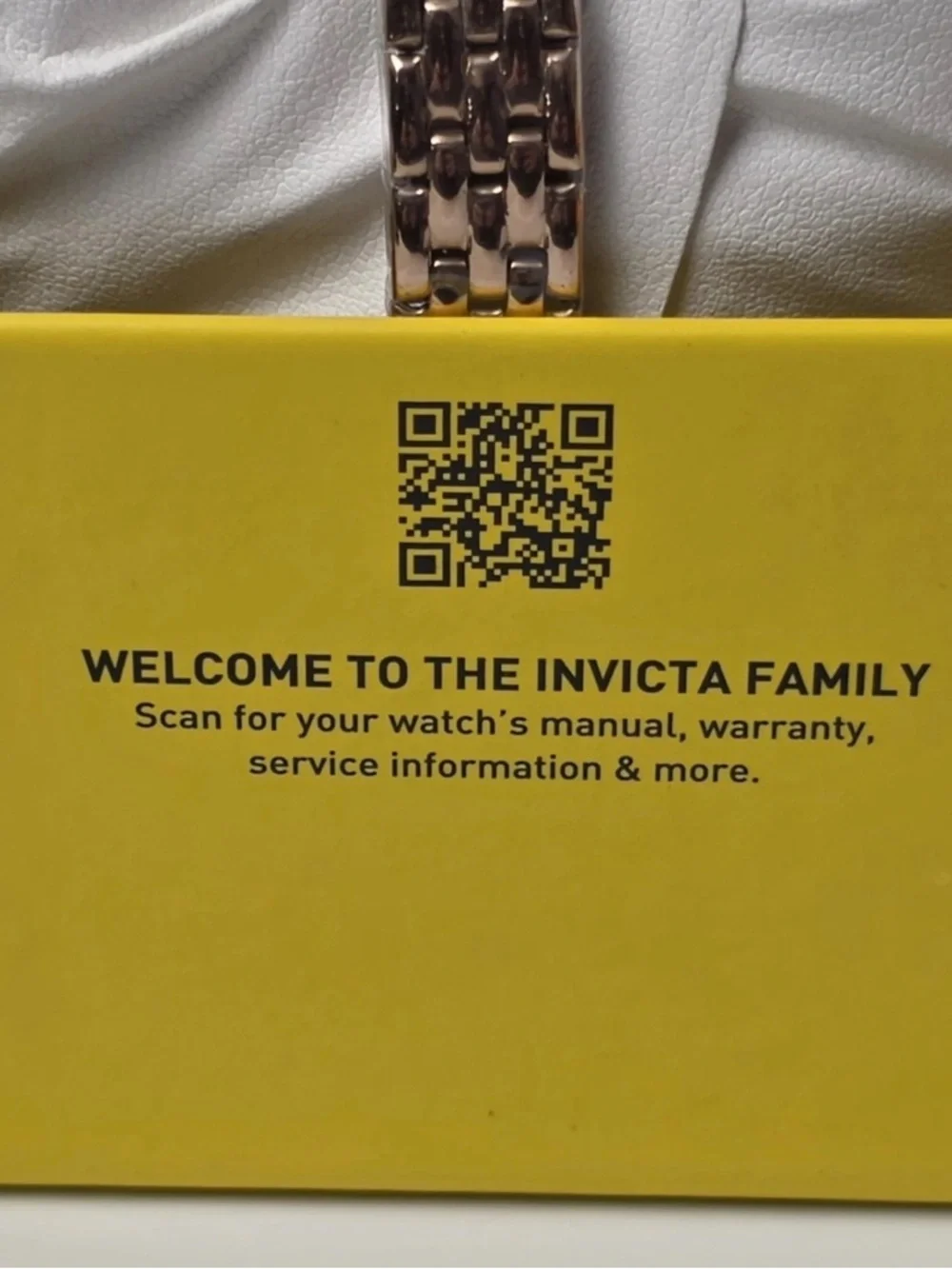 Invicta Rose Gold Crystal Accent Women's Bracelet Watch with White Dial - Picture 6 of 11